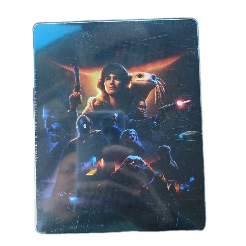 Star Wars Outlaws PS5 / Xbox official SteelBook Case, NEWSealed, **NO GAME**